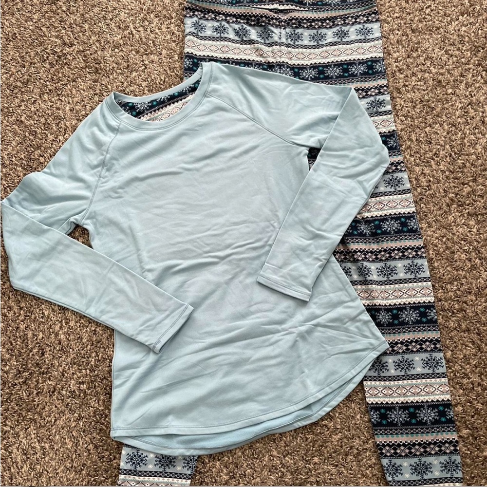 Blue pajama set